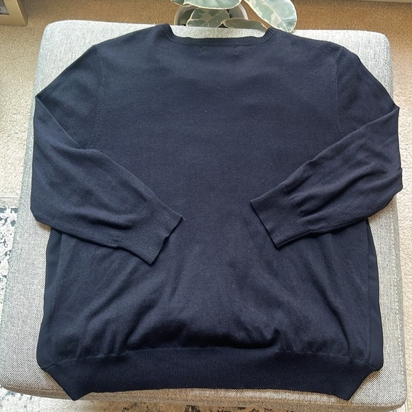 Vintage Floral Paillettes Sequin Cardigan, Size: 1X circa 2008 - Picture 12 of 17